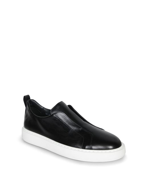 Santoni Black Sneakers for men