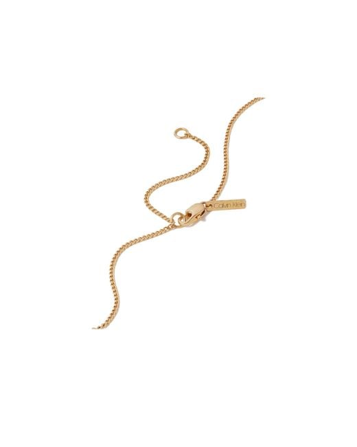 Calvin Klein White Perfume Bottle Necklace