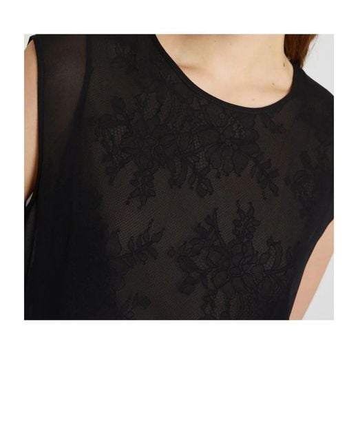 Marella Black Mllcrea Top