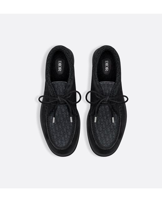 Dior Black Homme Granville Chukka Boots for men