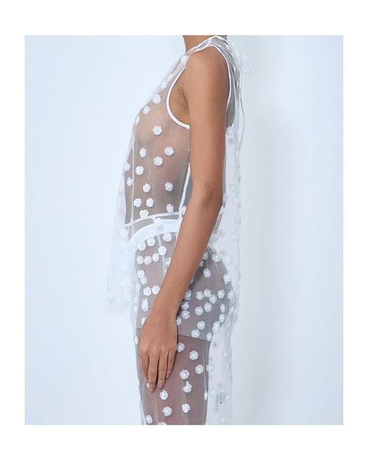 CECILIE BAHNSEN Multicolor Cover-Up Dress