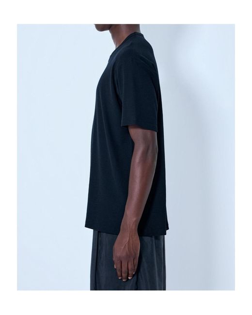 Ssstein Blue Oversized Short Sleeve T-Shirt for men