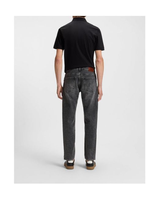 Boss Gray Belt Loop Jeans for men