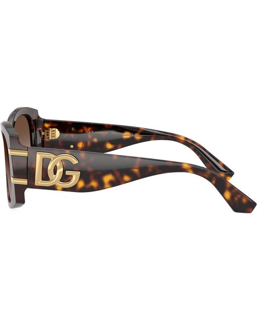 Dolce & Gabbana Multicolor Eyewear Butterfly Frame Sunglasses