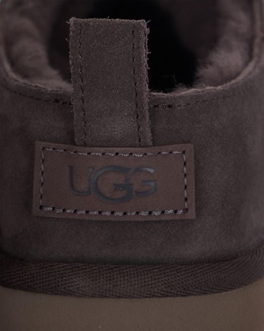 Ugg Brown Shearling Lined Slippers