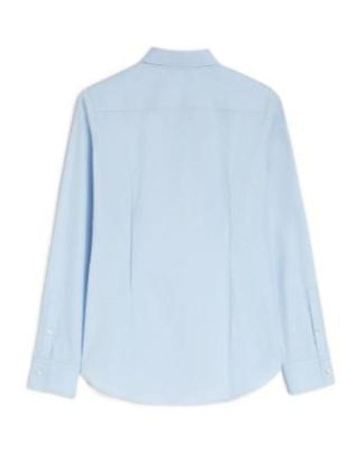 Jil Sander Blue Lightweight Poplin Shirt