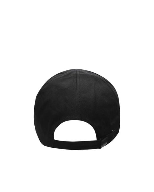 C P Company Black Logo Sun Hat for men