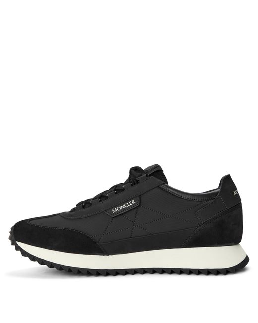 Moncler Black Simple Sports Shoes for men