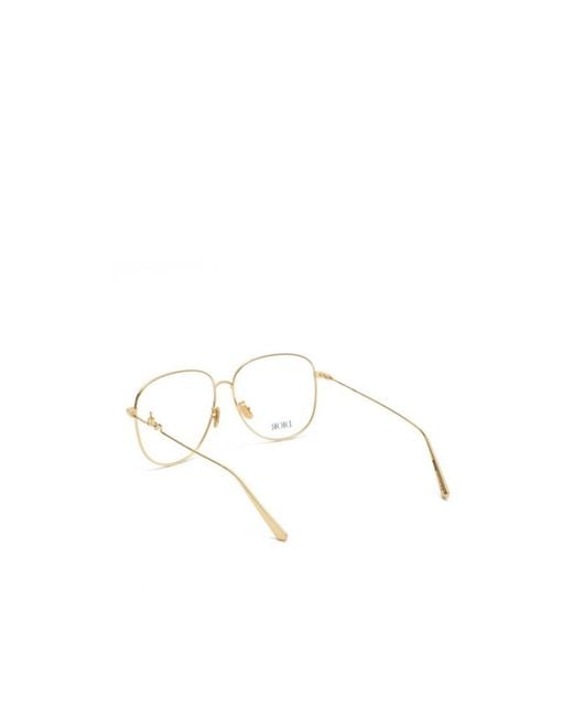 Dior White Logo Glasses for men
