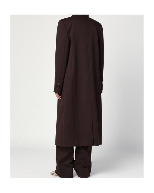 Stella McCartney Black Double-Breasted Coat