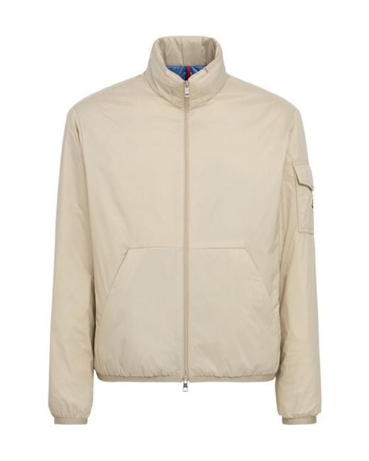 Moncler Natural Nylon Down Jacket for men
