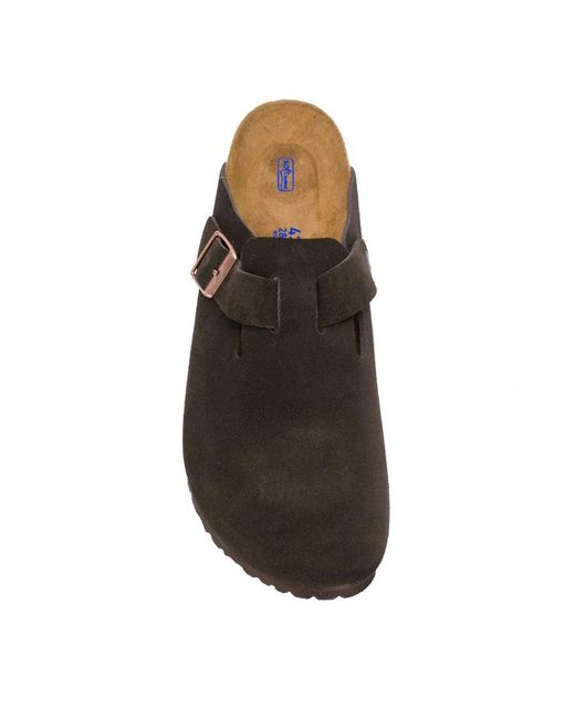 Birkenstock Brown Buckle Detailed Slip-On Sandals for men