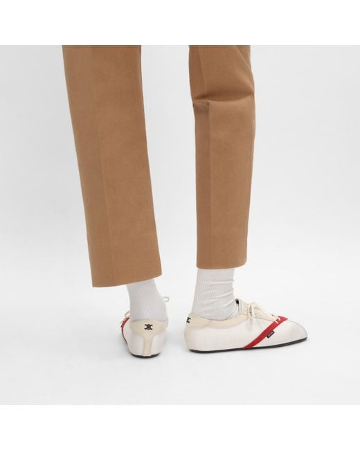 Céline White The Flat Sneaker for men