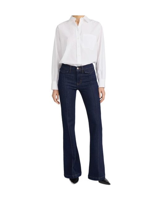 FRAME Blue The Icon Trouser
