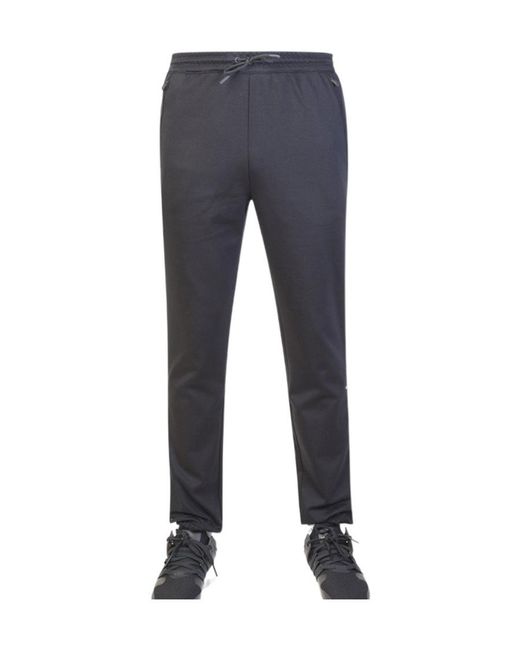 Boss Blue Logo Straight Sweatpants for men