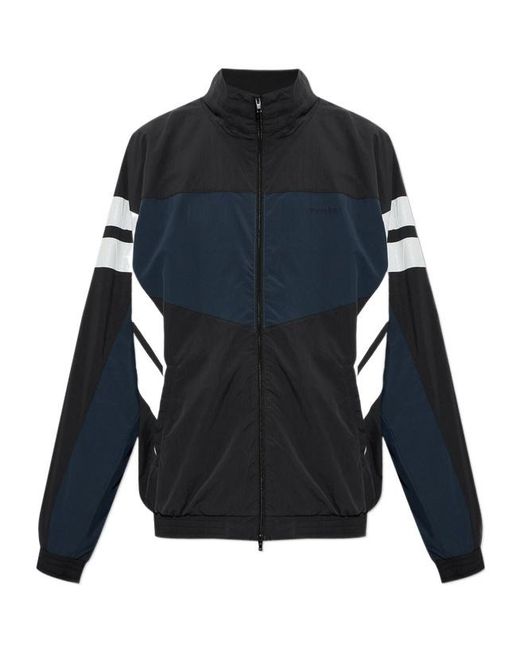 Vetements Blue Long-Sleeved Casual Jacket for men
