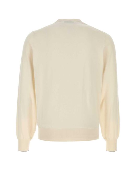 Brunello Cucinelli White Sweatshirts for men