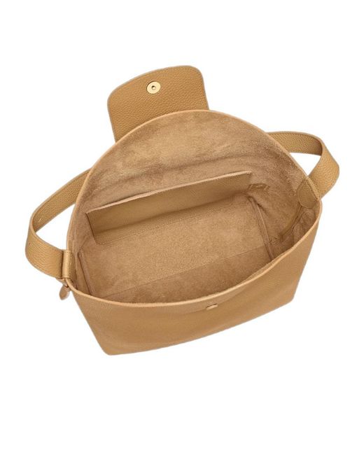 Longchamp White Le Cadence L Shoulder Bag