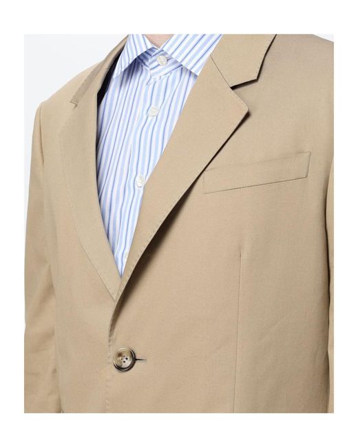 AMI Natural Flap-Pocket Blazer for men