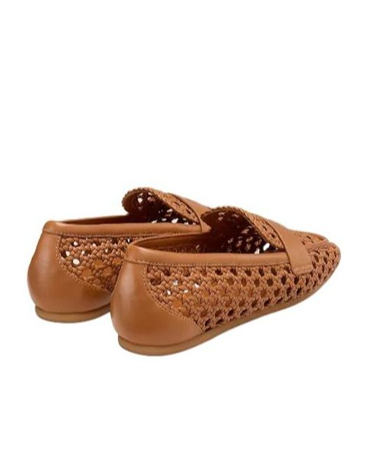 Stuart Weitzman Brown Thea Loafer