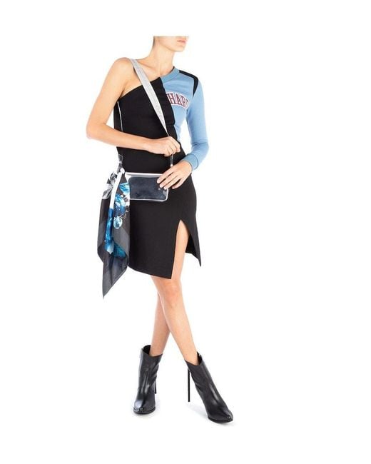 Off-White c/o Virgil Abloh White Metal Mirror Mini Shoulder Bag