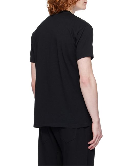 Vivienne Westwood Black Orb-Print T-Shirt for men