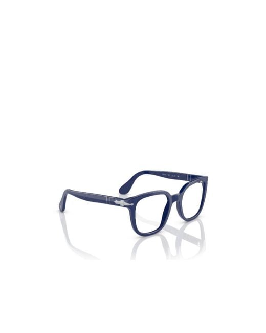 Persol White Square Frame Glasses for men