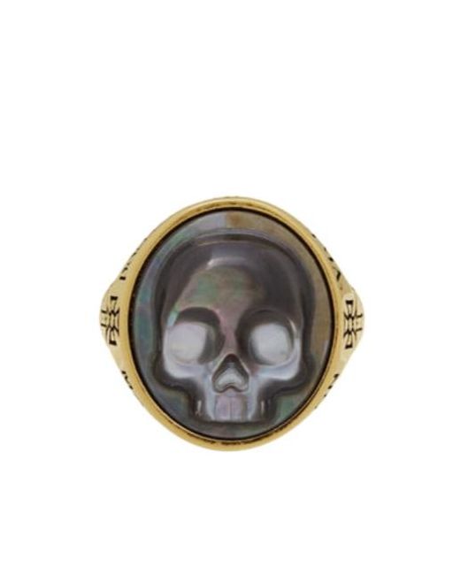 Vivienne Westwood Gray Jed Ring for men