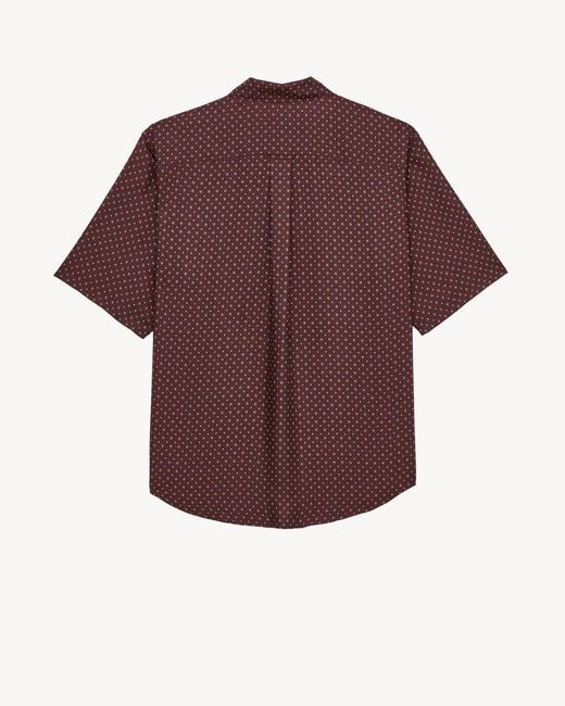 Saint Laurent Purple Shirt for men