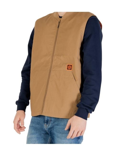 Vans Blue Sleeveless Vest for men