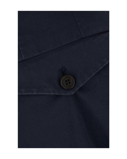 Incotex Blue Royal Batavia Bermuda Shorts for men