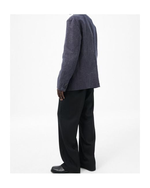 Our Legacy Blue Unconstructed Shinjuku Blazer for men