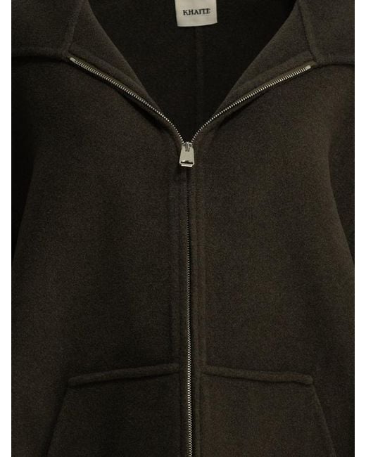 Khaite Green Hooded Jacket
