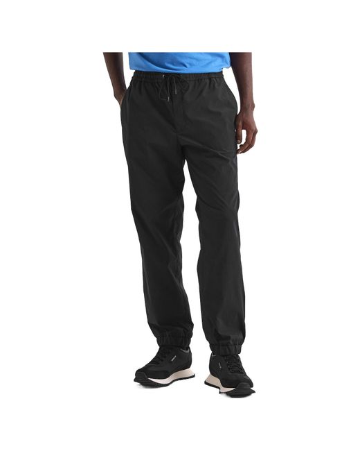 Moncler Black Tapered Casual Trousers for men