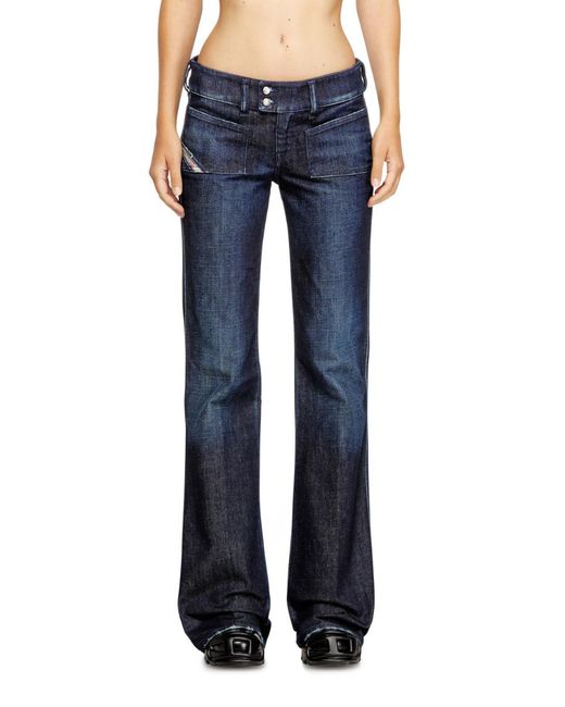 DIESEL Blue D Hush L32 Flared Jeans