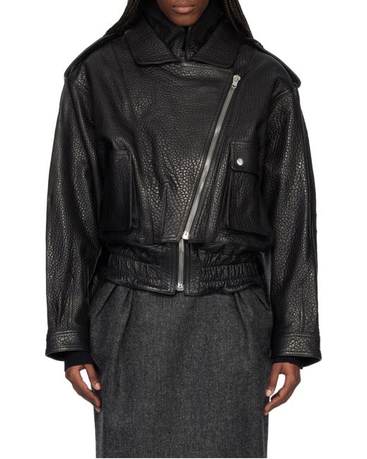 Isabel Marant Black Aneli Cropped Jacket