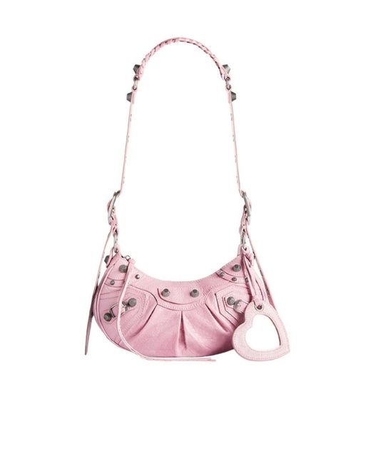 Balenciaga Pink Le Cagole Xs Shoulder Bag