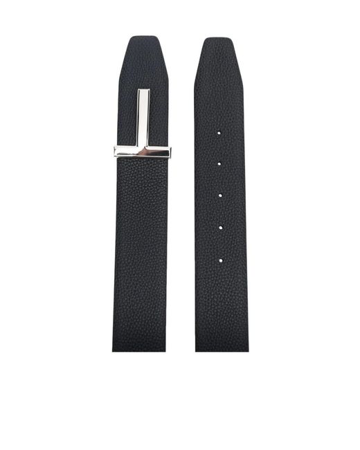 Tom Ford Blue Adjustable Waist Belt for men