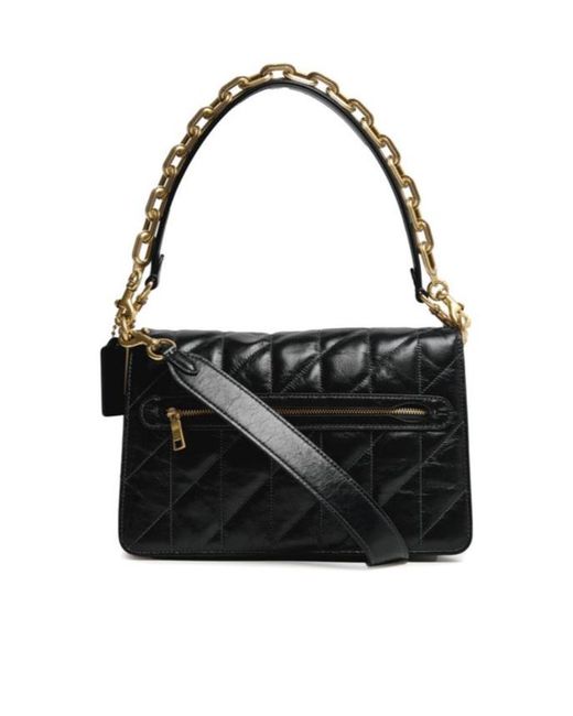 COACH Black Tabby Chain Shoulder Bag