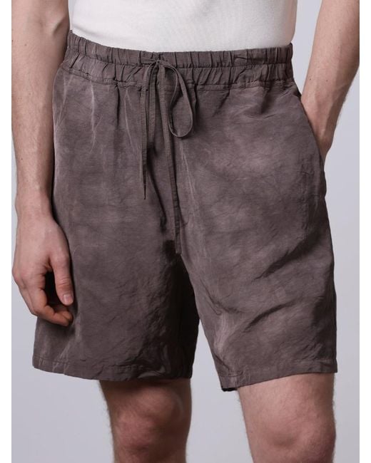 Roberto Collina Brown Drawstring Shorts for men