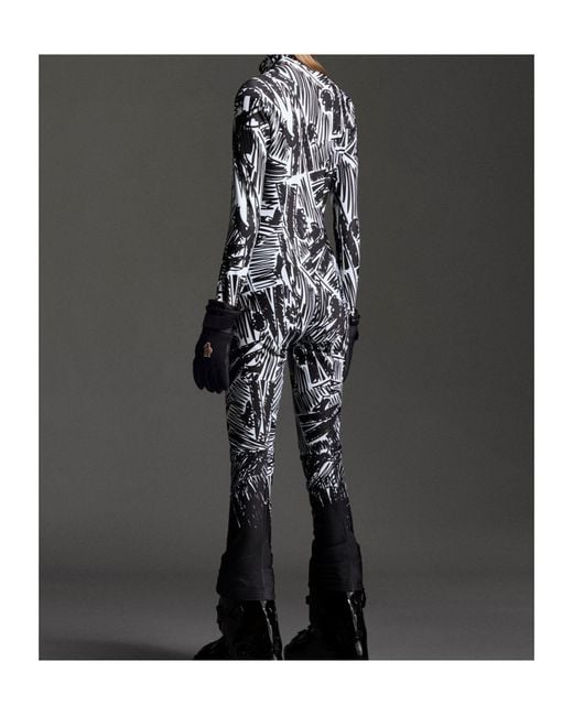 Moncler Red Printed Jumpsuit