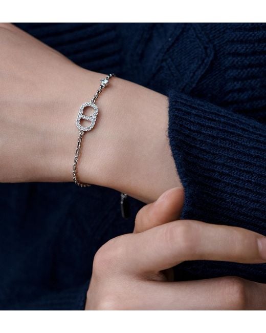 Dior Metallic Cd Signature Bracelet
