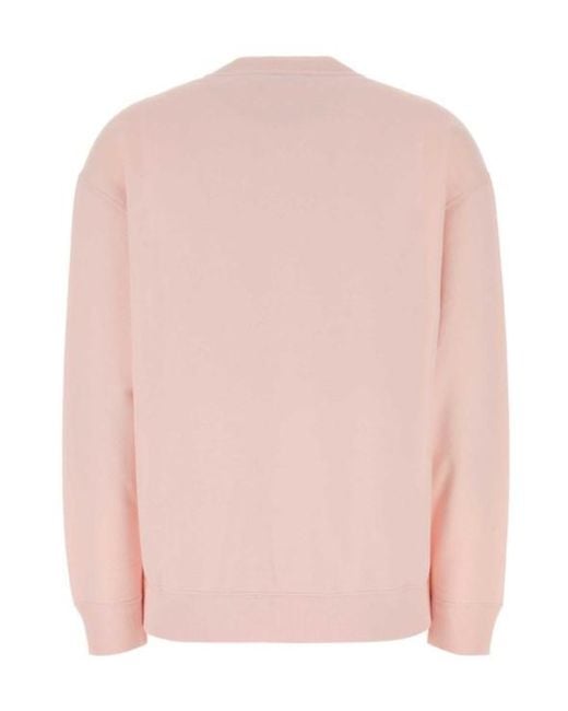 Jil Sander Pink Long-Sleeve Sweatshirt