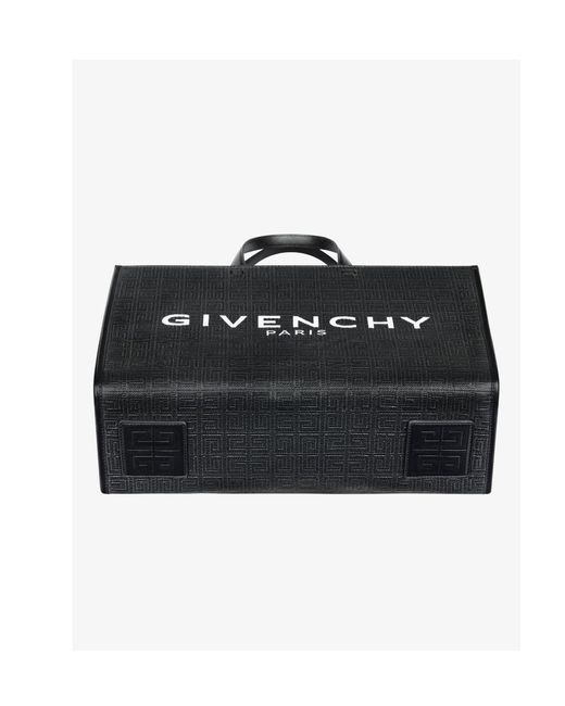 Givenchy Black Medium G Tote Shopper Bag