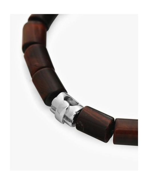 Ferragamo Multicolor Stone Pattern Small Bracelet for men