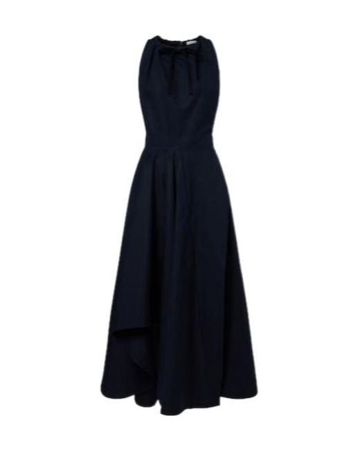 Givenchy Blue Cotton Midi Dress
