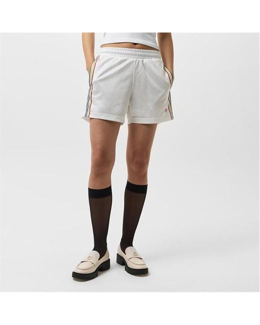 Casablanca Gray Elastic Waist Shorts