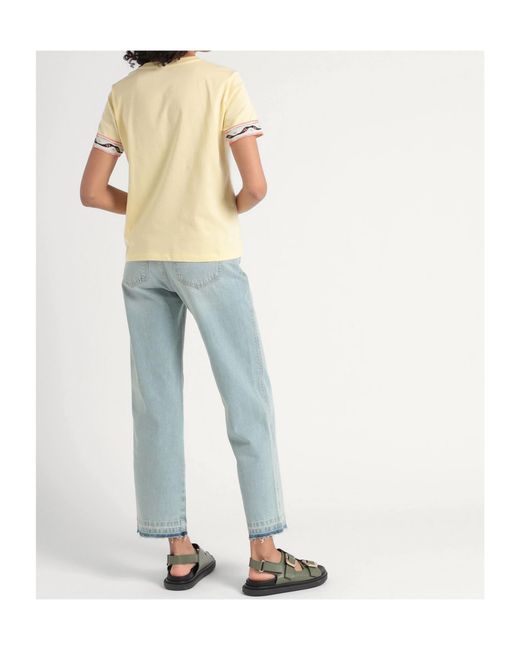 MAX&Co. Natural Logo Crew Neck T-Shirt