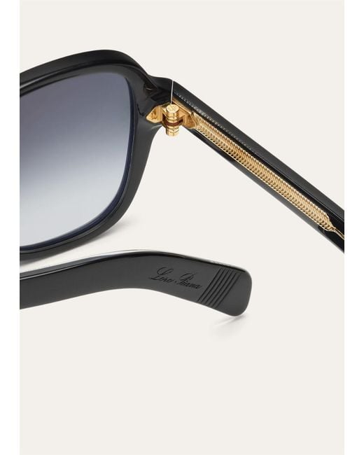 Loro Piana White Lily Sunglasses