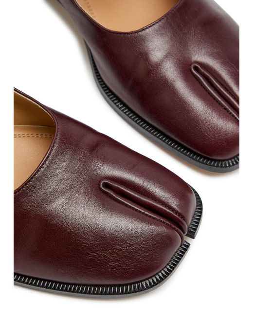 Maison Margiela Brown Mary Jane Flat Shoes